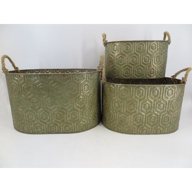 Garofina Metal Cachepot