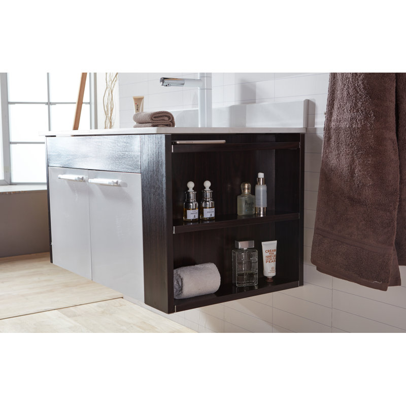 Donatello 23.6'' W Single Vanity with Mirror