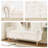 Junainah Linen Upholstered Storage Bench