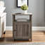 Table de chevet 1 porte Parche-1865109094
