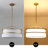 5 - Light Dimmable Drum Chandelier-1302438847