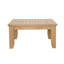 Luxe Outdoor Square Teak Coffee Table-1722622825