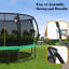 Trampoline de loisir pour enfants 12 pi avec filet de sécurité et échelle-121260297