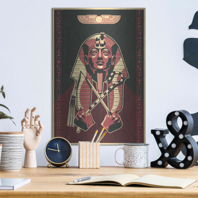 Art mural en métal «Pharoah» Luxe