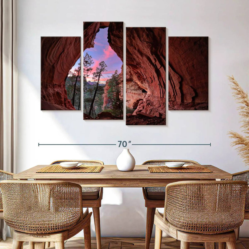 Nicci Red Sandstone Cave, 42" H x 68" W