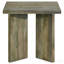 Table de bout carrée en bois massif Mango Brown