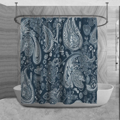 Hommel Microfiber Shower Curtain