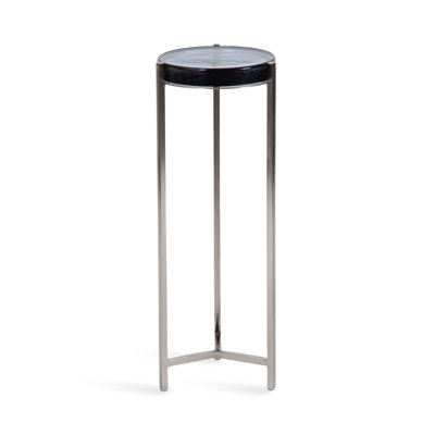 Eveland Round Metal Drink Table