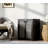 Tilt-Out Bamboo Laundry Hamper with Hidden Removable Basket, 1 Unit, (Black)-2050098910
