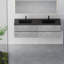 Meuble-lavabo mural 72 po avec lavabo 72 po
