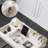 Creamy White 39.37inch Wide Multi-functional Desk