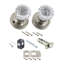 Classic Rosette with Crystal Door Knob-1189325749-1189325753