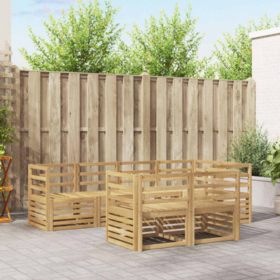 245cm Wide Patio Sectional Set