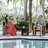 Jacinta 2 - Person Wicker Outdoor Seating Group with Table and Weather Resistant Cushions-451307026