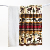 Embroidered Throw Blanket