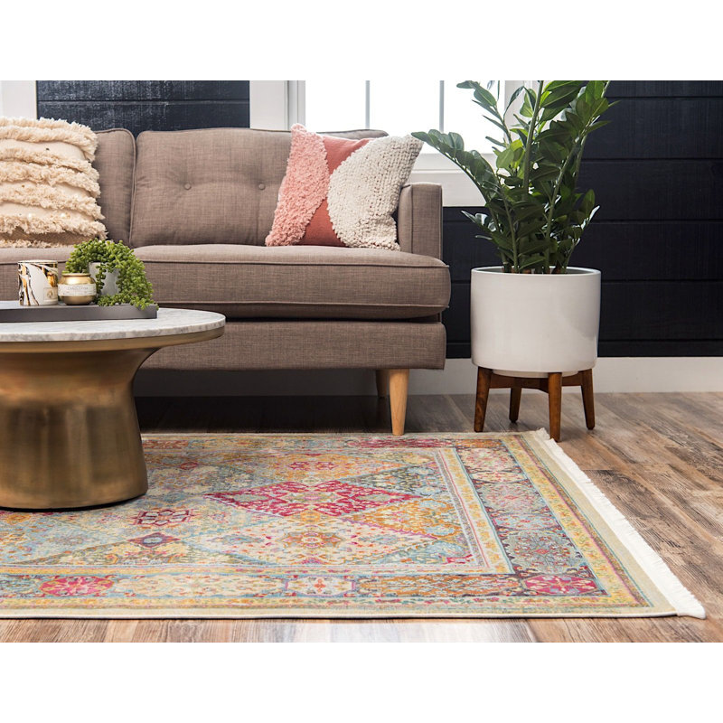 Folmar Geometric Indoor Rug, Rectangle 8' x 10'