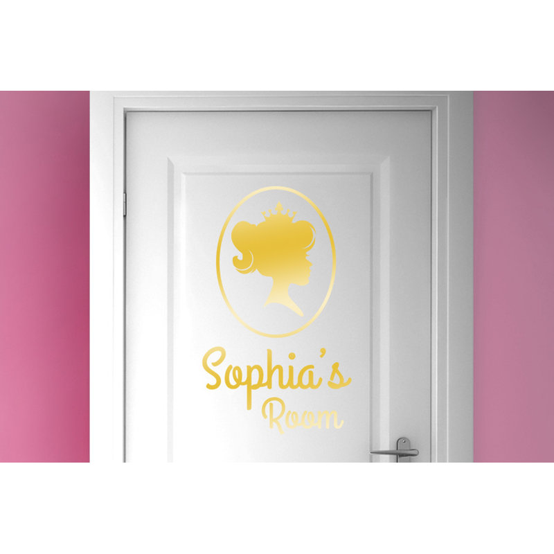 Wall Decal, Shiny Gold