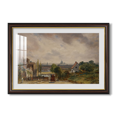 La maison de sir Richard Steele, Hampstead, v. 1832 - John Constable - Toile encadrée sur mesure
