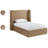 Kendall Wanaque Velvet Upholstered Bed-1761687906-1761687905