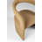 Contempo Luxe Curved Microfiber Leather Chair
