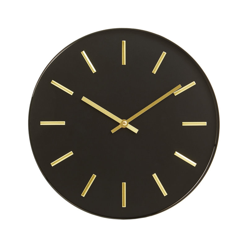 Amberson Metal Wall Clock