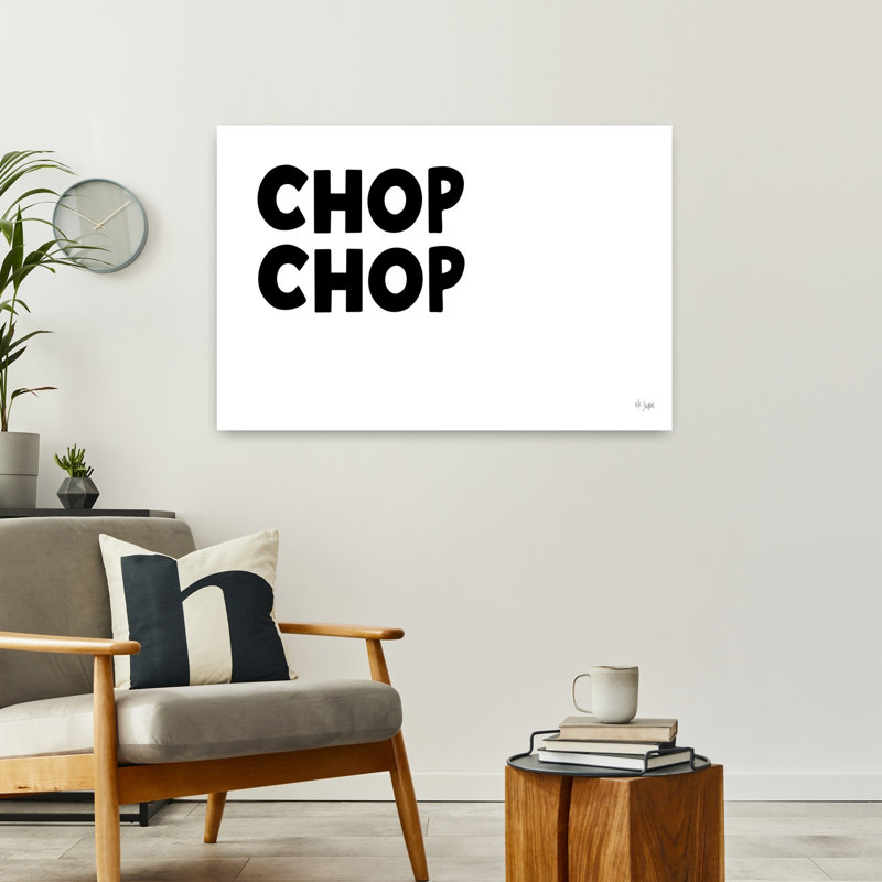 Chop Chop Abstract Contemporary Art, 36" H x 24" W
