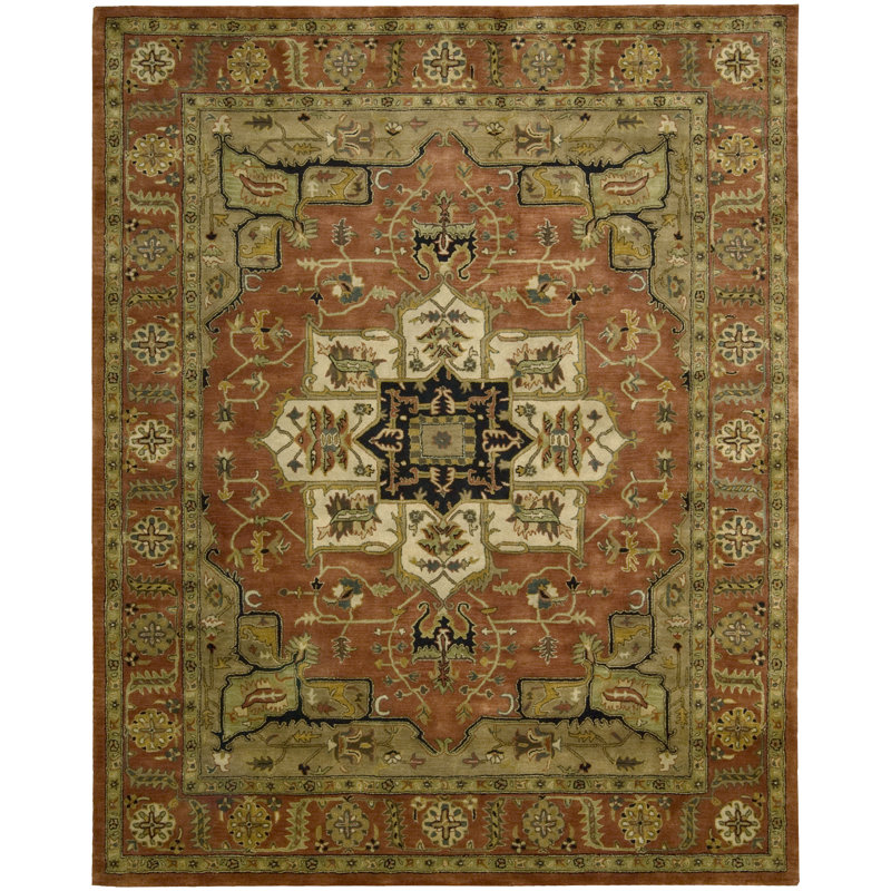 Bassham Wool Oriental Indoor Rug, 8'3" x 11'6"