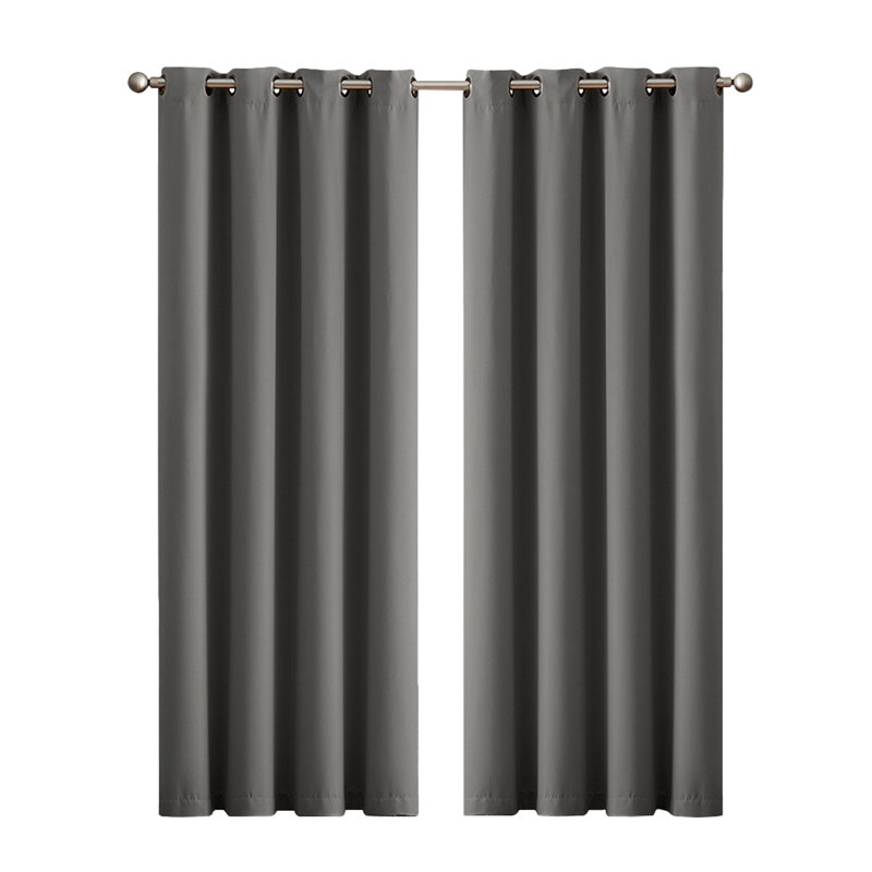 Rohde Blackout Sliding Panel, 66cm Width x 72cm Drop, Charcoal