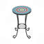 Table d'appoint de patio avec tablette-2108975379