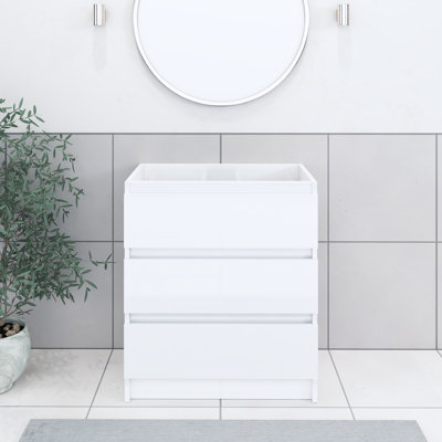 Pepper 29.25'' Single Bathroom Vanity Base Only
