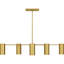 Lustre linéaire à 6 lumières Foreland-702684075
