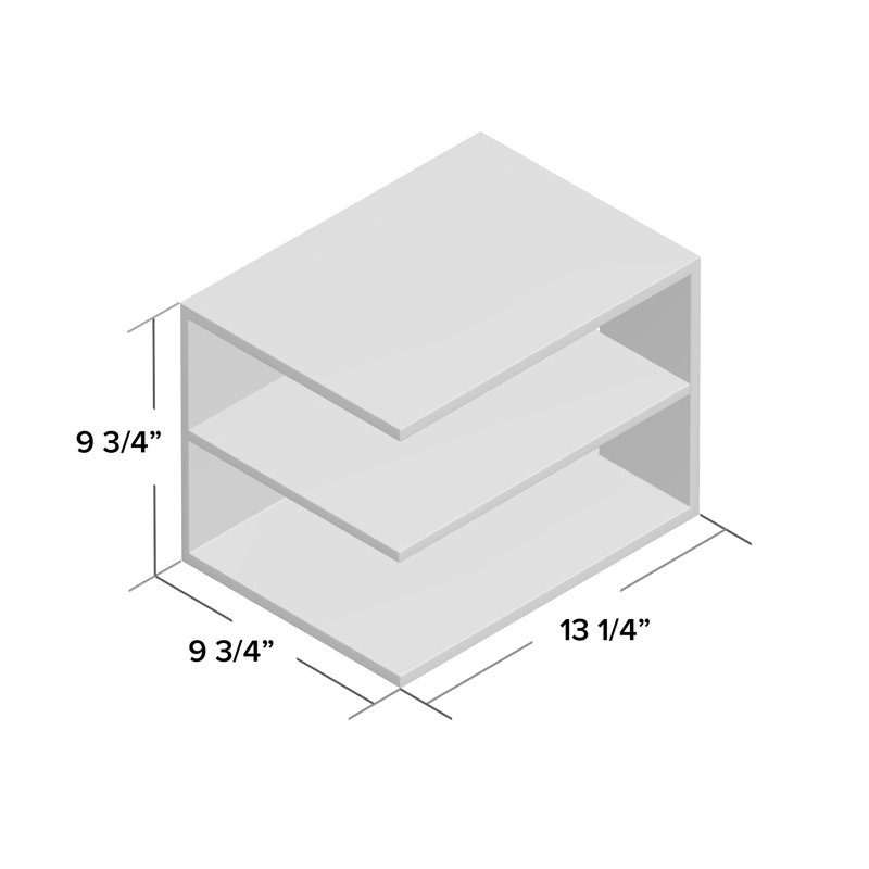 Tablette d’angle Castellon, Argent classique