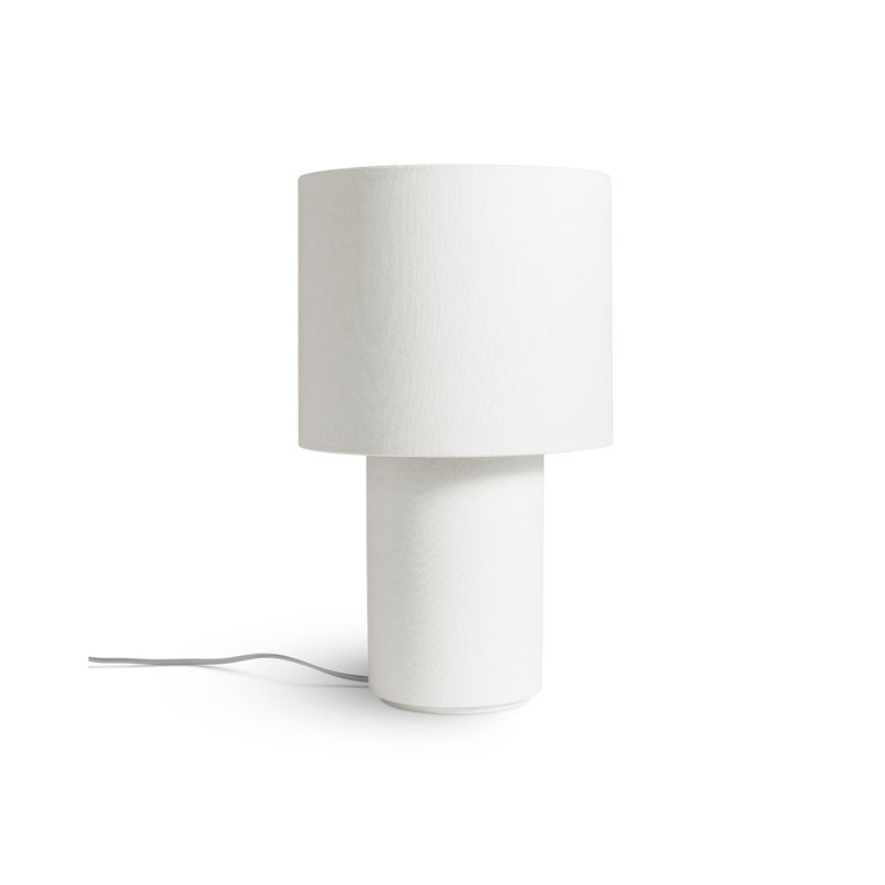 Hilla Table Lamp, 17" H x 14" W x 10" D, Linen