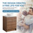 Arethia 23.6'' Single Bathroom Vanity with Ceramic Top