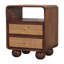 45cm W Solid Wood Bedside Table