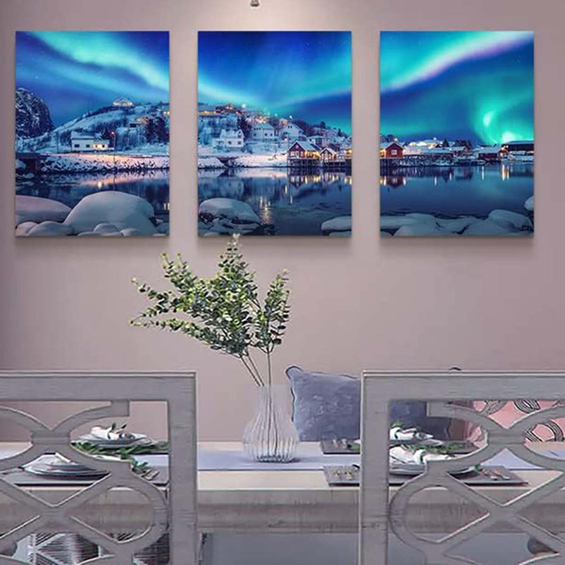 3 Piece Wrapped Canvas Print