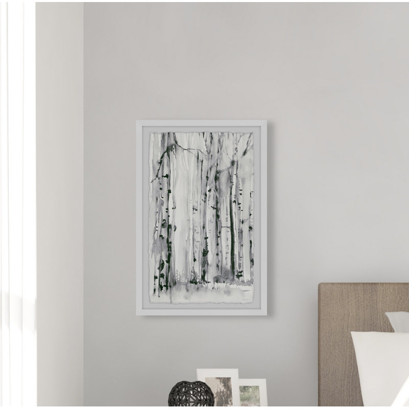 Woodland Patches by Parvez Taj - Single Picture Frame Painting, 30 cm H x 20 cm W