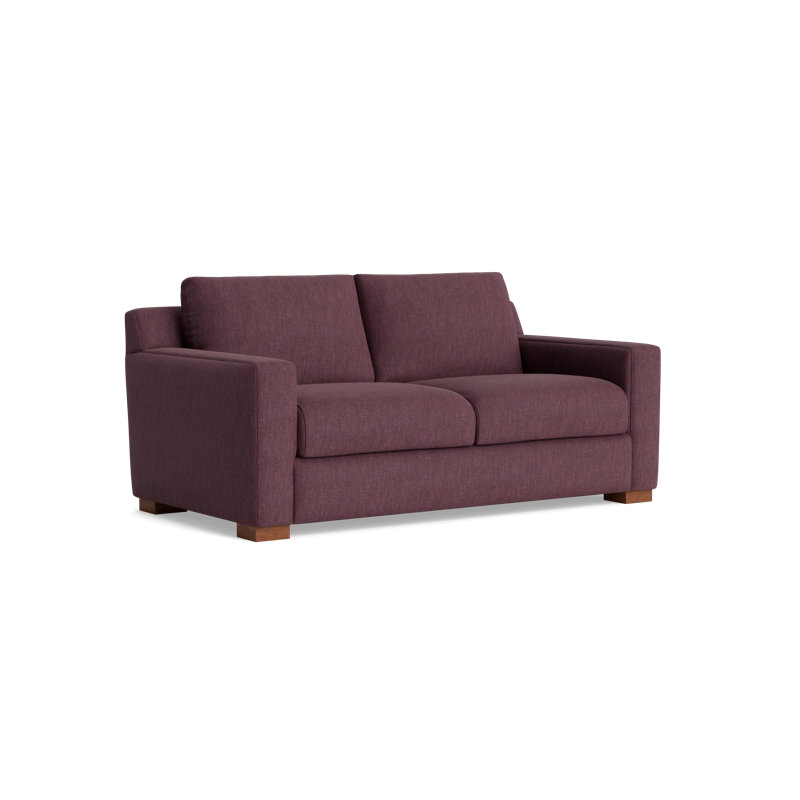 Catalina Loveseat (70"), Performance Weave - Aubergine