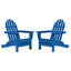 Chaise Adirondack pliante en plastique Leighton-235603787