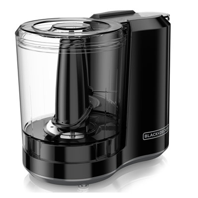 Hachoir à nourriture électrique 3 gobelets black & decker