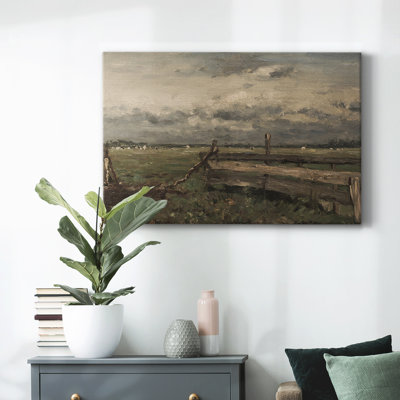 Paysage rétro CCVI - impression sur toile tendue