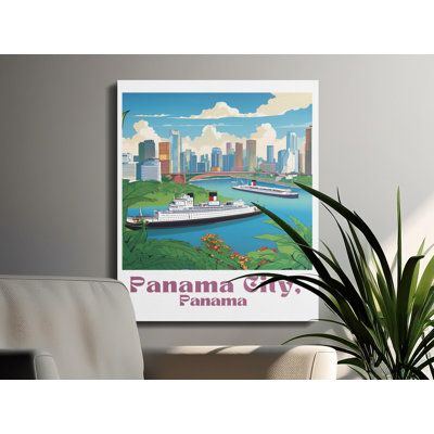 Courson Wrapped Canvas Print Set