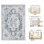 Tapis lavable antidérapant Vintage Medallion-133488728-133488732