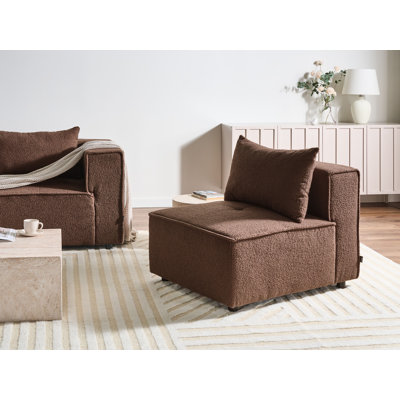 Chandy 1 Seater Boucle Seating Component