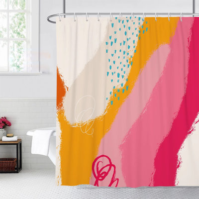 Rideau de douche en polyester