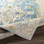 Tapis oriental bleu clair / jaune Fleeman-1901118029