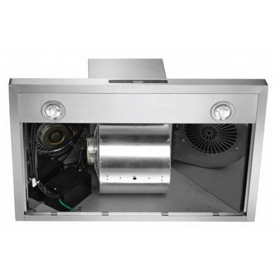 CAVALIERE 30" inch 462 CFM Convertible Digital Wall Mount Range Hood Included Charcoal Filter in Stainless Steel