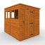8x6w TigerFlex® Sunlit Pent Shed