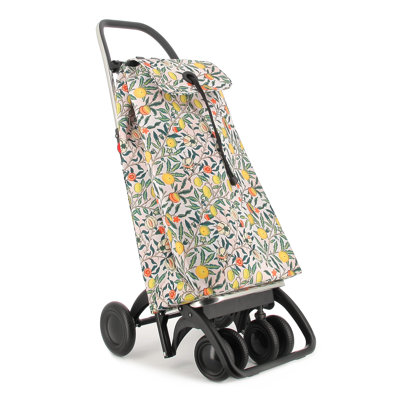 Shopping Trolley Rolser Imax William Morris 4 Wheel 2 Swivelling Foldable