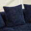 Causeuse courbée, petit canapé en chenille avec 3 coussins, canapé profond pour appartement, salon, aucun assemblage requis-950950178-950950180